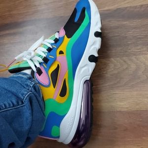 Beautiful colorful tennis shoes